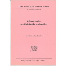 Vybrané partie ze středoškolské matematiky