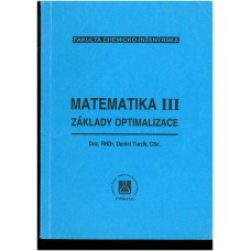 Matematika III: základy optimalizace