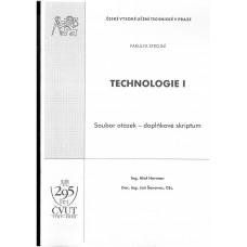 Technologie I-Soubor otázek,doplňkové skriptum