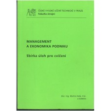 Management a ekonomika podniku Sbírka úloh pro cvičení