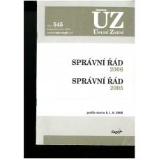 Správní řád 2006/2005