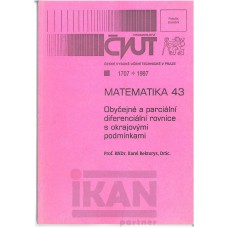 Matematika 43 - Obyčejné a parciální diferenciální rovnice s okrajovými podmínkami