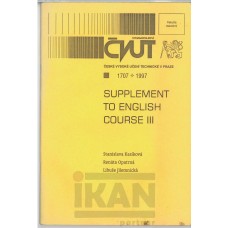 Supplement to English course III