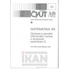 Matematika 43, obyčejné a parciální diferenciální rovnice