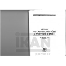 Návody pro laboratorní cvičení z analytické chemie II