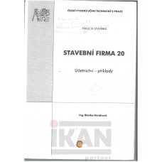 Stavební firma 20 Účetnictví-příklady